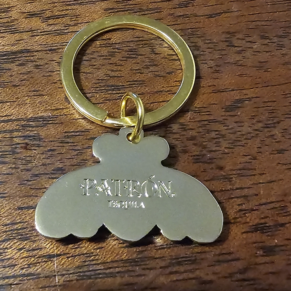Patron Gold Bee Keyring - Picture 2 of 3